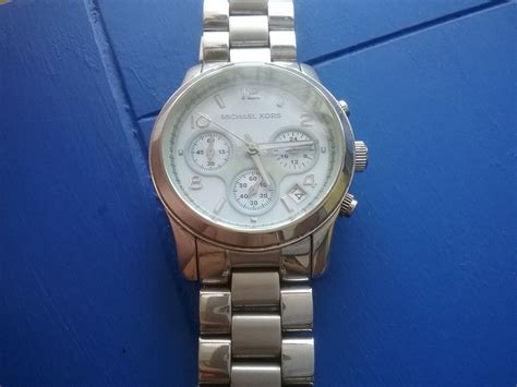 fake michael kors stainless steel atm